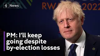 Boris Johnson vows to 'keep going' after double Tory by-election loss