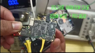 All Voltage Variation Redmi Note 7pro Dead