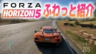 【新作】究極のオープンワールドレースゲーム【ForzaHorizon5】ふわっと紹介