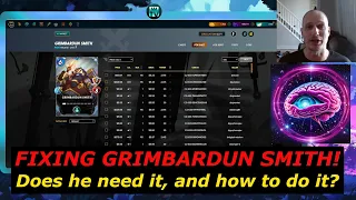 Grimbardun Smith! Does he need a "NERF", and how to do it? SPLINTERLANDS!