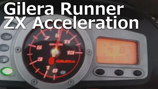 Gilera Runner 50 Acceleration (ZX)