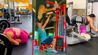 Gym Girl broke the machine, Egolifters And Gym Fails 2024 + Awkward Gym Moments