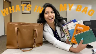 WHATS IN MY WORK BAG AS A RESIDENT, WHAT BOOKS DO YOU NEED FOR RESIDENCY