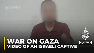 Hamas releases video of Israeli-American captive held in Gaza