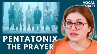 PENTATONIX I "The Prayer" I Vocal coach reacts!