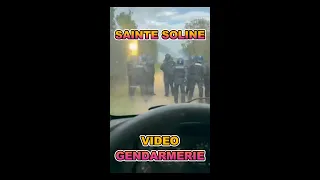 Sainte Soline vidéo Gendarmerie