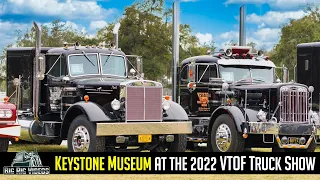 Keystone Museum at the 2022 Vintage Trucks of Florida Truck Show | Hear this Old Iron fire up!!