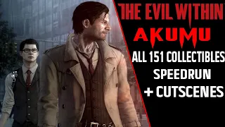 The Evil Within AKUMU 100%(All Collectibles) and All Cutscenes Run!