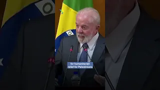 Brazilian president Lula da Silva likens Israel's war on Gaza to the Holocaust