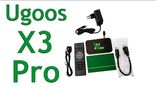 ТВ бокс Ugoos X3 Pro 4/32 Гб обзор