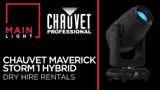 Product Demo: Chauvet Maverick Storm1 Hybrid