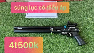 súng lục mini có điều áp - van điều áp đời mới - cành tl 100