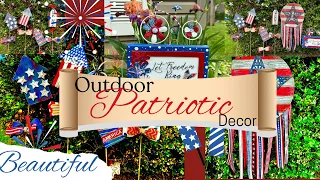 Outdoor Patriotic Decor