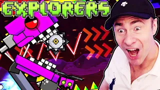 EXPLORERS by Mathi/Switchstep is OUT and it's INCREDIBLE -  GEOMETRY DASH 2.2