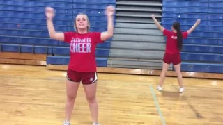 CCHS Cheerleading Tryout Cheer