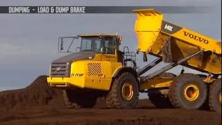 Volvo Dump Truck - Dumping