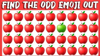 Find The ODD One Out #229 | HOW GOOD ARE YOUR EYES | Emoji Puzzle Quiz