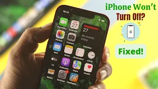 iOS 16: Fix- iPhone Won't Turn Off! [Button Not Working]