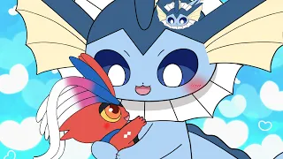 Koraidon & Vaporeon Combo! | Pokémon SV / Animation
