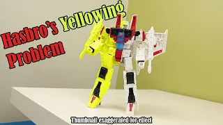 Hasbro’s Yellowing Problem | #Transformers Toys Plastic Decay 2022