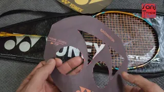 Yonex Badminton Stencil Card // how make yonex logo on Badminton Racket #badminton #yonex