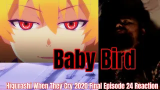 Higurashi When They Cry 2020 Final Episode 24 Reaction Baby Bird