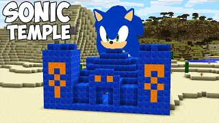 REALISTIC SONIC TEMPLE FROM SEGA GAME Minecraft GAMEPLAY REAL Movie traps