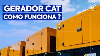 Funcionamento Geradores a Diesel Caterpillar - CAT 56 kVA a 218 kVA