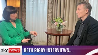 Beth Rigby Interviews... actor Liam Neeson