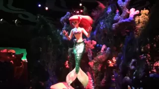 Under the Sea Journey of the Little Mermaid Walt Disney World Magic Kingdom Complete Ride