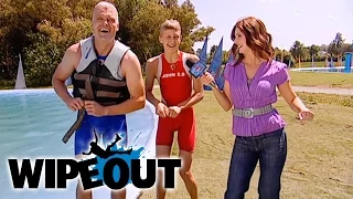 Dorky Father vs Dorky Son  | Wipeout HD