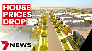 Property prices drop across Australia | 7NEWS