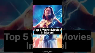 Top 5 Marvel's Worst Movies Ever | #shorts