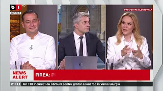 ACTUALITATEA CU TUDOR MUȘAT. ECHIPA PENTRU BUCUREȘTI: FIREA ȘI BĂLUȚĂ  P1/2