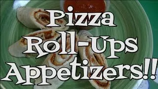 Pizza Roll Ups Appetizers!! Noreen's Kitchen