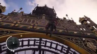 Assassin's Creed Syndicate Прыжок веры с Big Ben: Иви Фрай