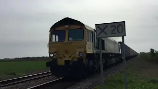 North Fen Level Crossing - Cambridgeshire (08/04/2024)