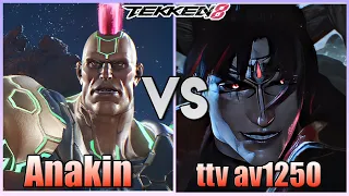 Tekken 8  ▰ Anakin (Jack 8) Vs ttv av1250 (Devil Jin) ▰ Ranked Matches