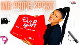 MR PRICE SPORT FITNESS/ WORKOUT TRY ON HAUL | AFFORDABLE ACTIVEWEAR + EQUIPMENT | NAMIBIAN YOUTUBER