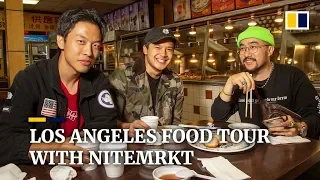 Chinese-American hip hop group NITEMRKT take you on a culinary tour of Los Angeles