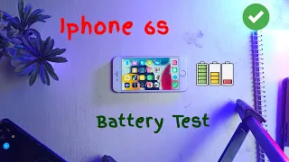 iphone 6s battery drain test | 100-0% |  In 2024 🔥 #unboxing #iphone #battery