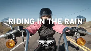 How To Ride a Motorcycle in the Rain | Harley-Davidson Riding Academy