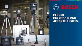 Bosch Professional GLI range: Jobsite lights for every challenge