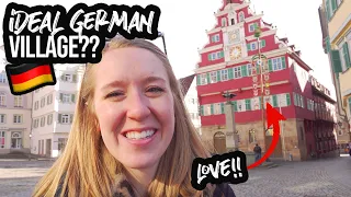 AMAZING GERMAN MEDIEVAL TOWN - NOT destroyed in WWII! // Esslingen, Germany