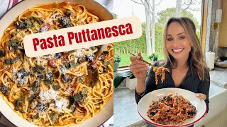 Pasta Puttanesca, a Classic Italian Dish | Giada De Laurentiis