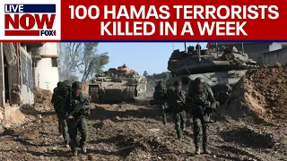 Israel-Hamas war: IDF kills 11 terrorists for planting bombs, 100 killed in a week| LiveNOW from FOX