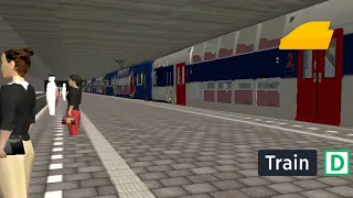 [Trainz Android] Arrivée/départ de la z20500 transilien/idf (+bug) à Châtelet les Halles - PV#4