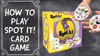 HOW TO PLAY Spot It the Card Game | Set Up & Instructions