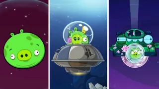 Angry Birds Space - All Bosses + Cutscenes (No Power-Ups & Items)