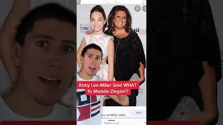 Abby Lee Miller Said WHAT To Maddie Ziegler!?